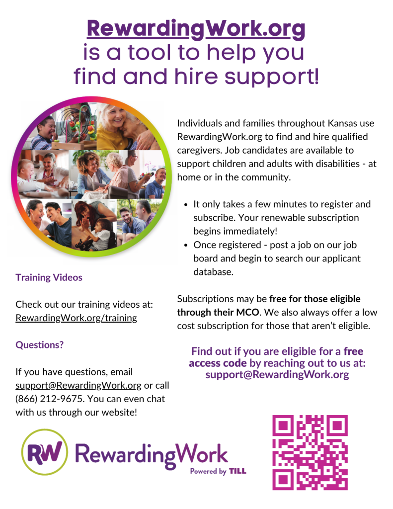 RewardingWork flyer